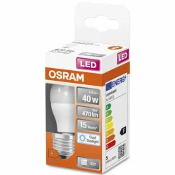 OSRAM LED Star E27 4,9 Watt 6500 Kelvin 470 Lumen
