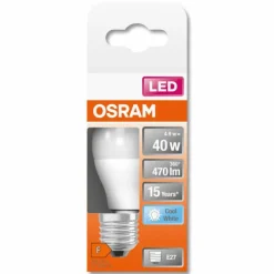 OSRAM LED Star E27 4,9 Watt 4000 Kelvin 470 Lumen