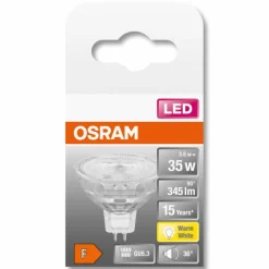 OSRAM LED STAR GU5.3 3,8 watt 2700 kelvin 345 lumen