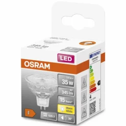 OSRAM LED STAR GU5.3 3,8 watt 2700 kelvin 345 lumen