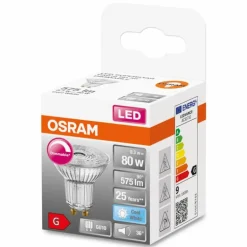 OSRAM LED SUPERSTAR GU10 8,3 watt 4000 kelvin 575 lumen