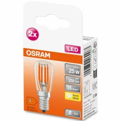 OSRAM Lot de 2 LED Special E14 2,8 Watt 2700 Kelvin 250 Lumen