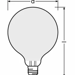 OSRAM Retrofit LED E27 17 Watt 2700 Kelvin 2452 lumen
