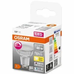 OSRAM SUPERSTAR PLUS LED GU10 6,7 watt 2700 kelvin 575 lumen