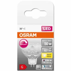 OSRAM SUPERSTAR PLUS LED GU5.3 8 Watt 2700 Kelvin 621 Lumen