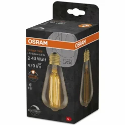 OSRAM Vintage 1906® LED E27 5,8 watt 2200 kelvin 470 lumen