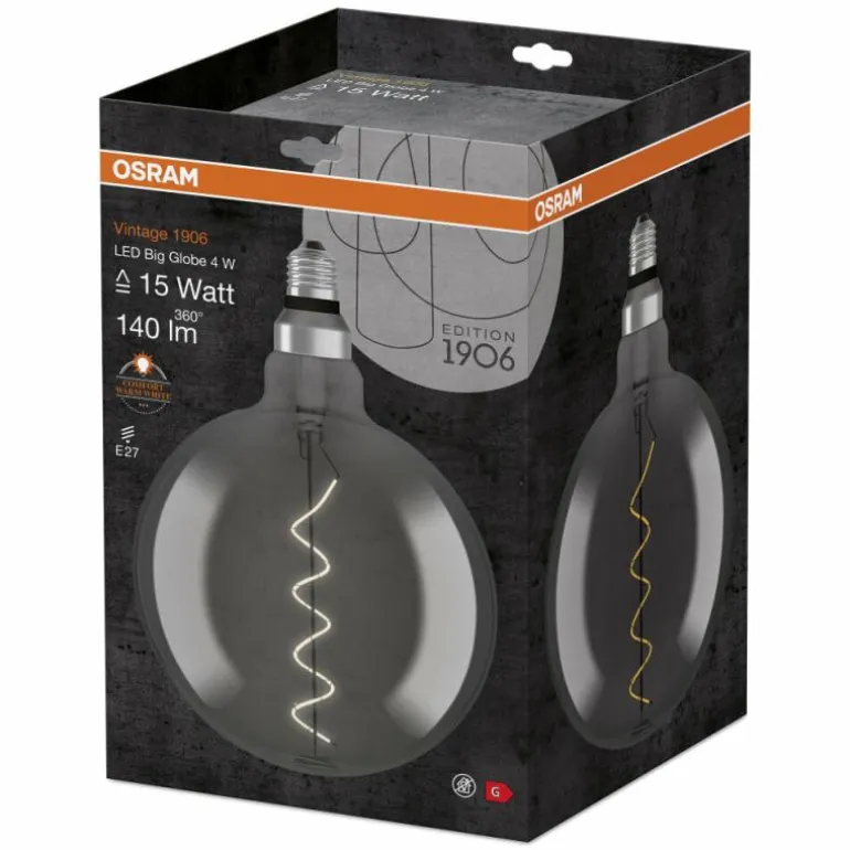 OSRAM Vintage 1906® LED E27 4 Watt 1800 Kelvin 140 Lumen