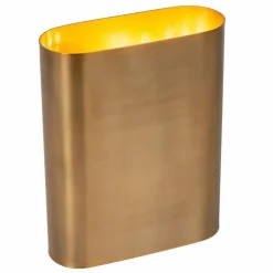 Luminaires Lucide Appliques|OVALIS Applique murale Laiton, 2 lumières