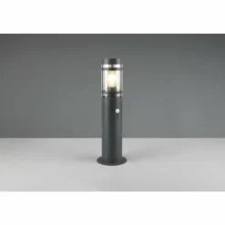 PALOMA Lampadaire d'extérieur Luminaires Reality Anthracite, 1 lumière, Détecteur de mouvement