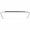 Luminaires Brilliant Éclairage Led|Panneau Brilliant Alissa LED Argenté, 1 lumière, Télécommandes, Changeur de couleurs
