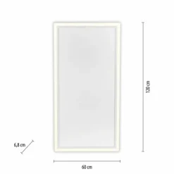 Luminaires Leuchten Direkt Éclairage Led|Panneau de plafond avec chauffage IR LeuchtenDirekt BEROA LED Blanc, 1 lumière, Télécommandes