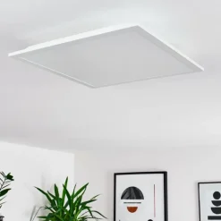 hofstein Éclairage Led|Panneau LED Badia Blanc, 2 lumières