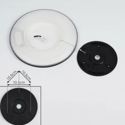 hofstein Éclairage Led|Panneau LED Boyero Noir, 1 lumière