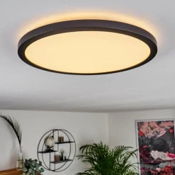 hofstein Éclairage Led|Panneau LED Boyero Noir, 1 lumière