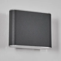 Paranhas Lampe murale d´extérieur, Luminaire de salle de bain, Luminaire Up & Down, Applique murale Anthracite, 1 lumière