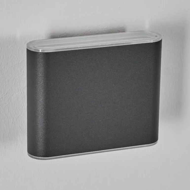 Paranhas Lampe murale d´extérieur, Luminaire de salle de bain, Luminaire Up & Down, Applique murale Anthracite, 1 lumière