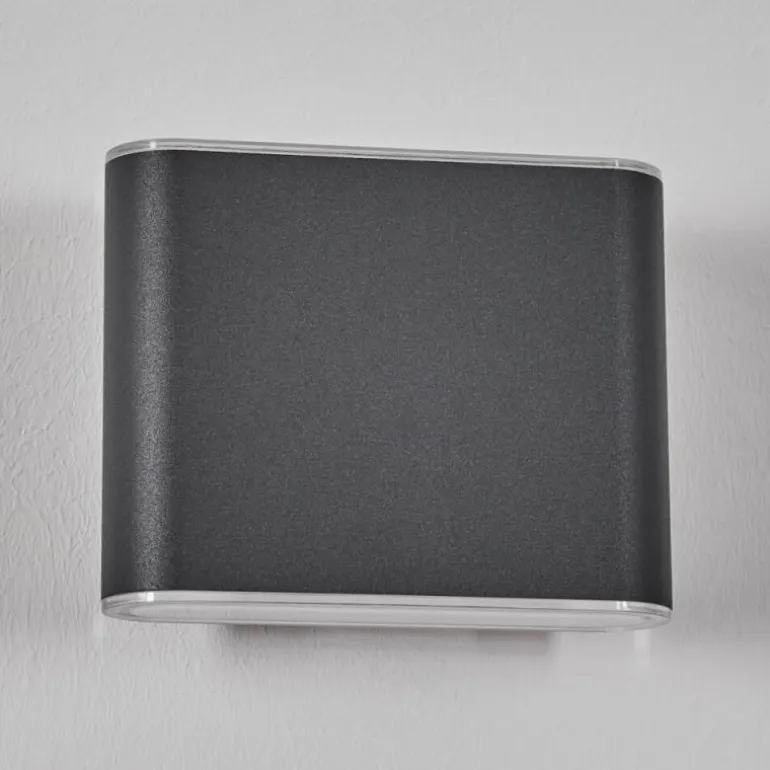 Paranhas Lampe murale d´extérieur, Luminaire de salle de bain, Luminaire Up & Down, Applique murale Anthracite, 1 lumière