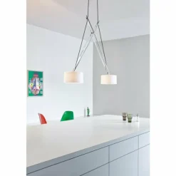 Luminaires Serien Lighting Suspensions|Pendelleuchte Suspension Chrome, 2 lumières