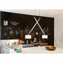 Luminaires Serien Lighting Suspensions|Pendelleuchte Suspension Chrome, 2 lumières