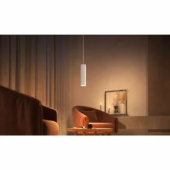 Pendule Philips Hue Perifo LED Blanc, 1 lumière, Changeur de couleurs