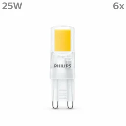Philips Brûleur 6 pièces LED GU9 2 watt 2700 kelvin 220 lumen