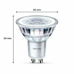 Philips Classic Lot de 6 LED GU10 3,5 watt 4000 kelvin 275 lumen