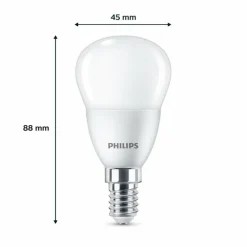Philips Classic Lot de 3 LED E14 4,9 watt 2700 kelvin 470 lumen