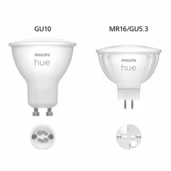 Philips Hue LED GU5.3 6,3 Watt 2000-6500 Kelvin 400 Lumen