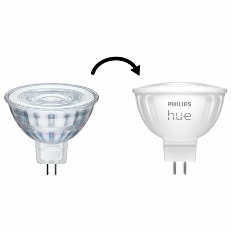 Philips Hue LED GU5.3 6,3 Watt 2000-6500 Kelvin 400 Lumen