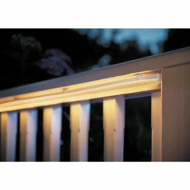 Philips Hue Lot de 2 Bandes LED d'extérieur Transparent, 1 lumière, Changeur de couleurs