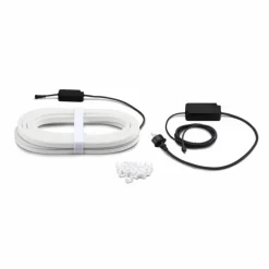 Philips Hue Lot de 2 Bandes LED d'extérieur Transparent, 1 lumière, Changeur de couleurs