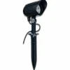 pique de terre LCD Wiesloch LED Noir, 1 lumière