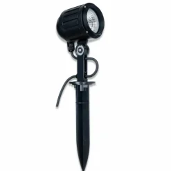 pique de terre LCD Wiesloch LED Noir, 1 lumière