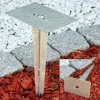 pique de terre Totebo Nickel mat