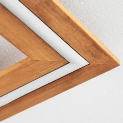hofstein Éclairage Led|Plafonnier Charentay LED Noir, 1 lumière