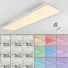 Lampe Éclairage Led|Plafonnier Montalba LED Blanc, 1 lumière, Télécommandes, Changeur de couleurs