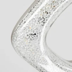 hofstein Spots Et Projecteurs|Plafonnier Villenauxe LED Chrome, Nickel mat, 3 lumières
