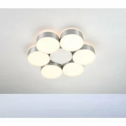 Luminaires Bopp Éclairage Led|Plafonnier Bopp TOUCH LED Aluminium, 6 lumières
