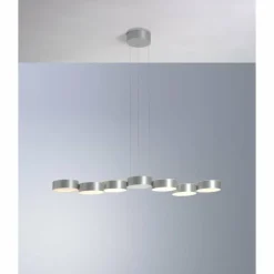 Luminaires Bopp Éclairage Led|Plafonnier Bopp TOUCH LED Aluminium, 6 lumières