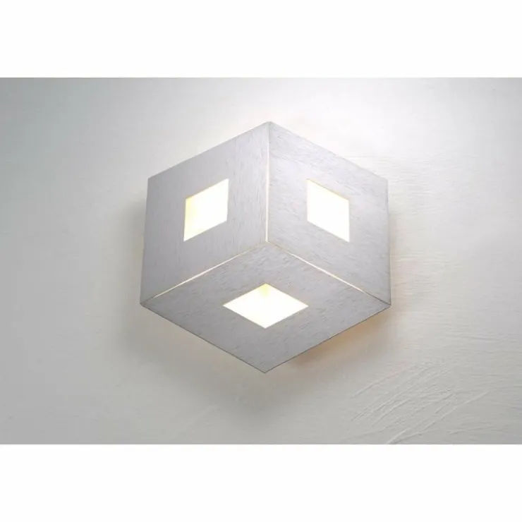 Luminaires Bopp Éclairage Led|Plafonnier Bopp-Leuchten BOX COMFORT LED Argenté, 3 lumières