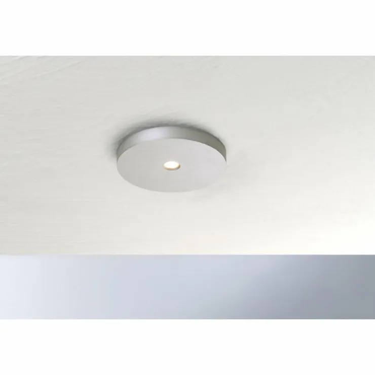 Luminaires Bopp Éclairage Led|Plafonnier Bopp-Leuchten CLOSE LED Argenté, 1 lumière