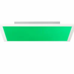 Luminaires Brilliant Éclairage Led|Plafonnier Brilliant Abie LED Blanc, 1 lumière, Télécommandes, Changeur de couleurs