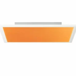 Luminaires Brilliant Éclairage Led|Plafonnier Brilliant Abie LED Blanc, 1 lumière, Télécommandes, Changeur de couleurs