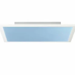 Luminaires Brilliant Éclairage Led|Plafonnier Brilliant Abie LED Blanc, 1 lumière, Télécommandes, Changeur de couleurs