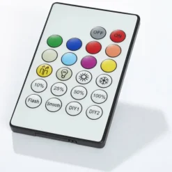 Luminaires Brilliant Éclairage Led|Plafonnier Brilliant Abie LED Blanc, 1 lumière, Télécommandes