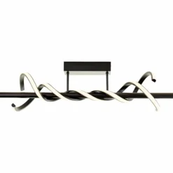 Luminaires Brilliant Éclairage Led|Plafonnier Brilliant Amalie LED Noir, 1 lumière