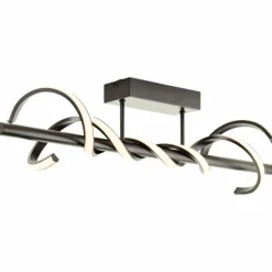 Luminaires Brilliant Éclairage Led|Plafonnier Brilliant Amalie LED Noir, 1 lumière