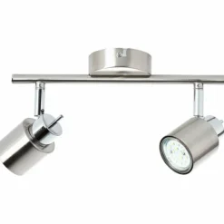 Luminaires Brilliant Spots Et Projecteurs|Plafonnier Brilliant ANDRES Chrome, Nickel mat, 2 lumières