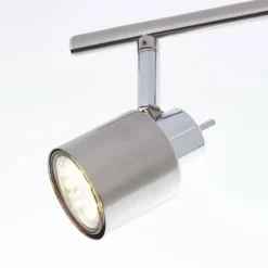 Luminaires Brilliant Spots Et Projecteurs|Plafonnier Brilliant ANDRES Chrome, Nickel mat, 3 lumières