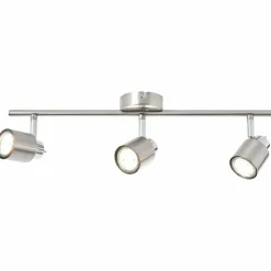 Luminaires Brilliant Spots Et Projecteurs|Plafonnier Brilliant ANDRES Chrome, Nickel mat, 3 lumières